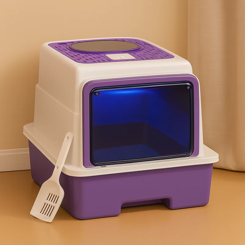 Purrify Haven – Automatische Zelfreinigende Kattenbak met UV-sterilisatie
