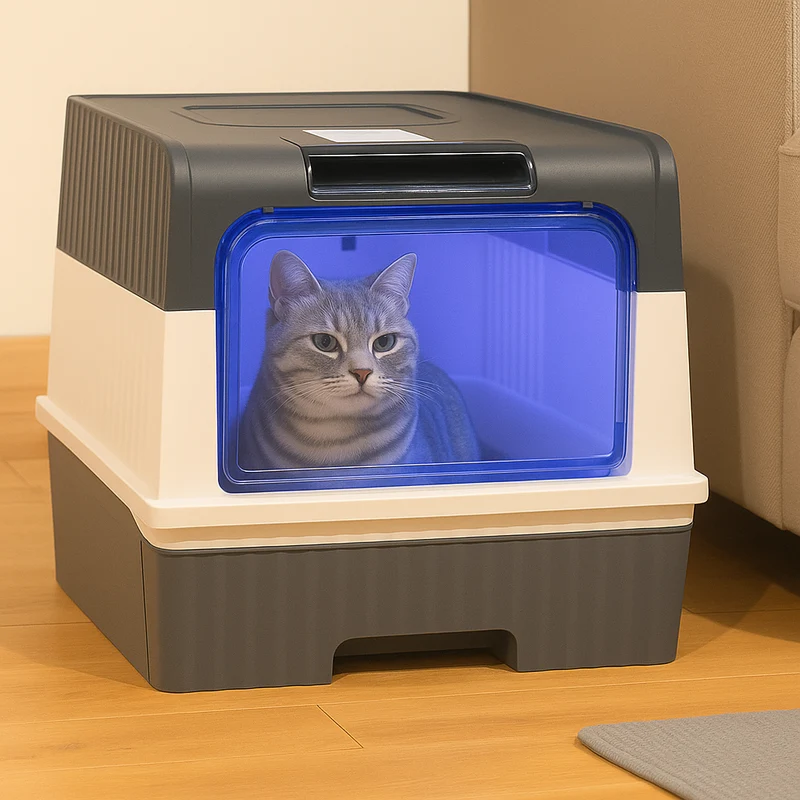 Purrify Haven – Automatische Zelfreinigende Kattenbak met UV-sterilisatie