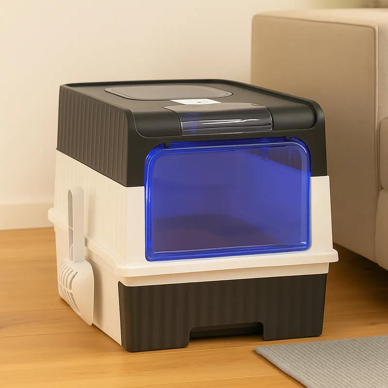 Purrify Haven – Automatische Zelfreinigende Kattenbak met UV-sterilisatie