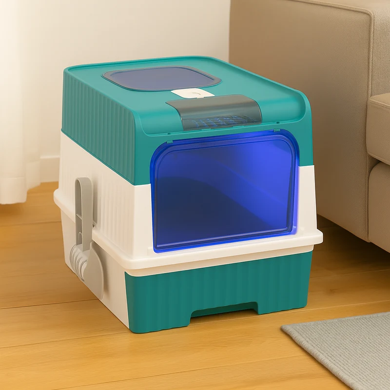Purrify Haven – Automatische Zelfreinigende Kattenbak met UV-sterilisatie
