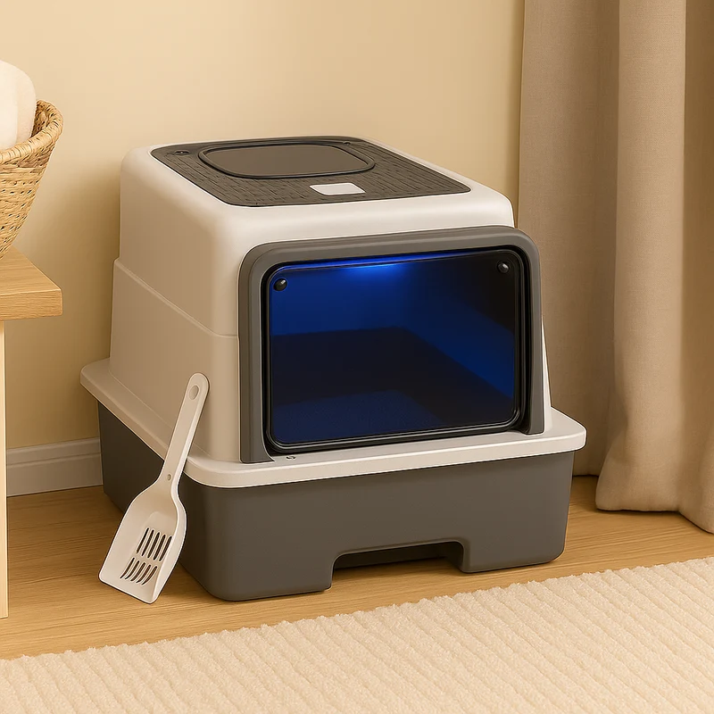 PurrLuxe – Automatische Kattenbak met UV-sterilisatie & Zelfreiniging