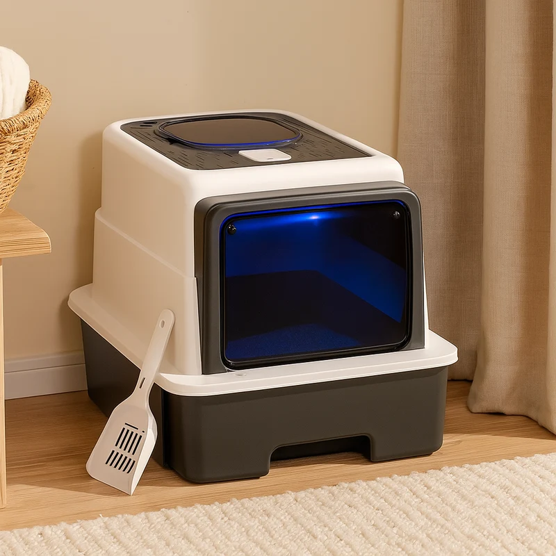 PurrLuxe – Automatische Kattenbak met UV-sterilisatie & Zelfreiniging