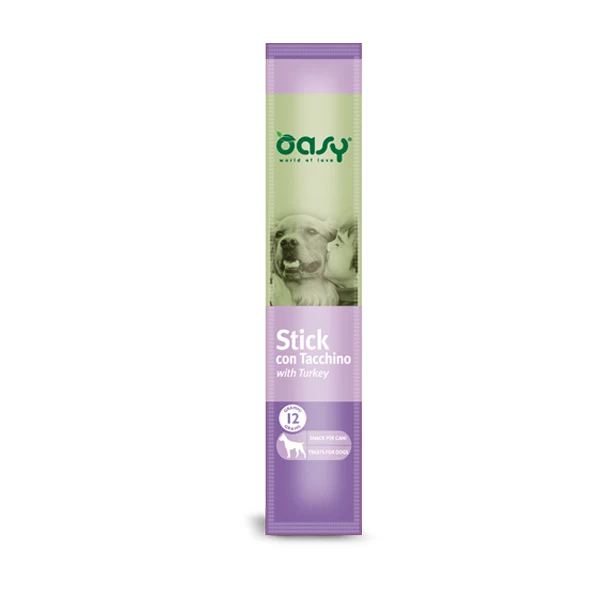 Oasy SNACK Cane - Stick con Tacchino