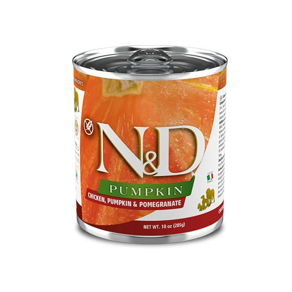 Farmina Umido Cane 285gr N&D Pumpkin Pollo, Zucca & Melograno