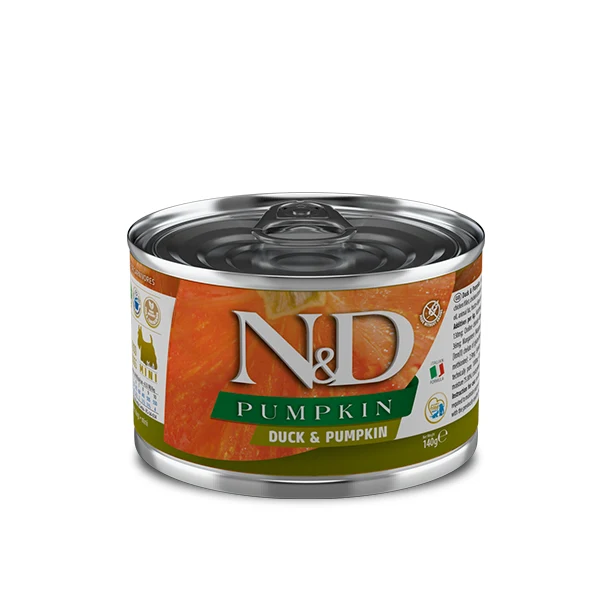Farmina Umido Cane N&D Pumpkin Anatra & Zucca 140gr