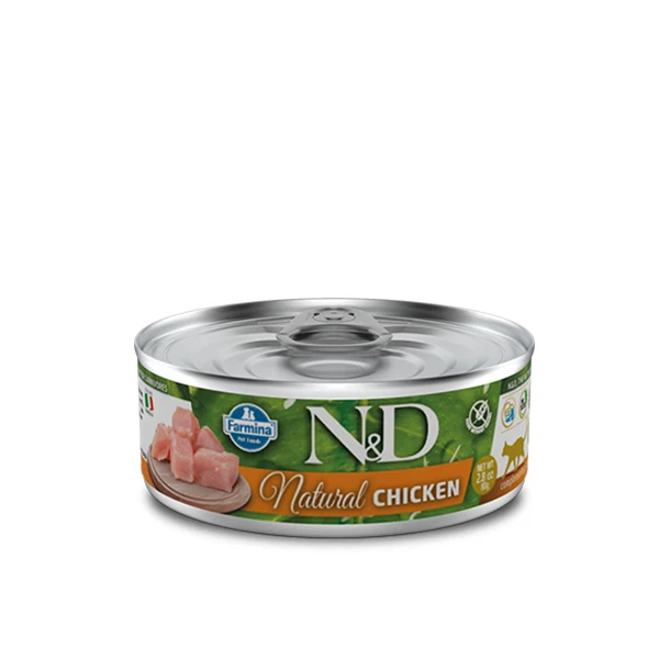 Farmina N&D Natural Pollo Umido Gatto 80gr