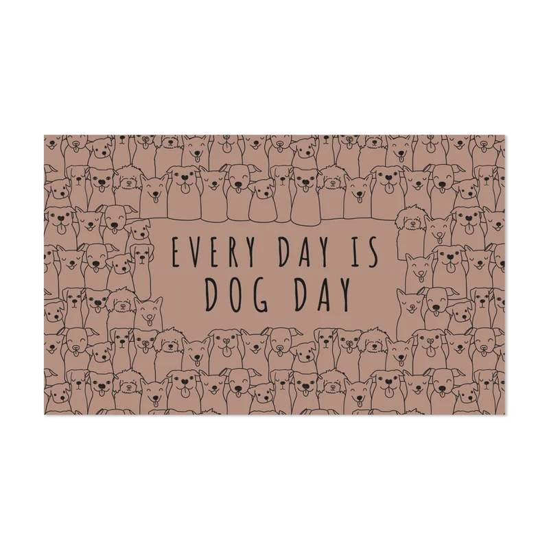 Tappetino per ciotola in vinile Dog Day