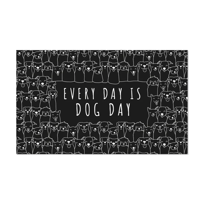 Tappetino per ciotola in vinile Dog Day