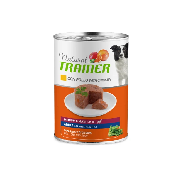 Natural Trainer Maintenance Adult Medium&Maxi con pollo - 400Gr