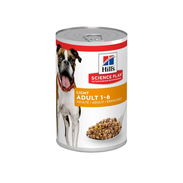 Hill's Science Plan Light Adult Alimento per Cani Lattina