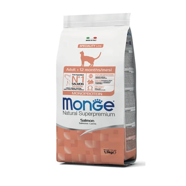 Monge Natural Superpremium Gatto Adult – Salmone
