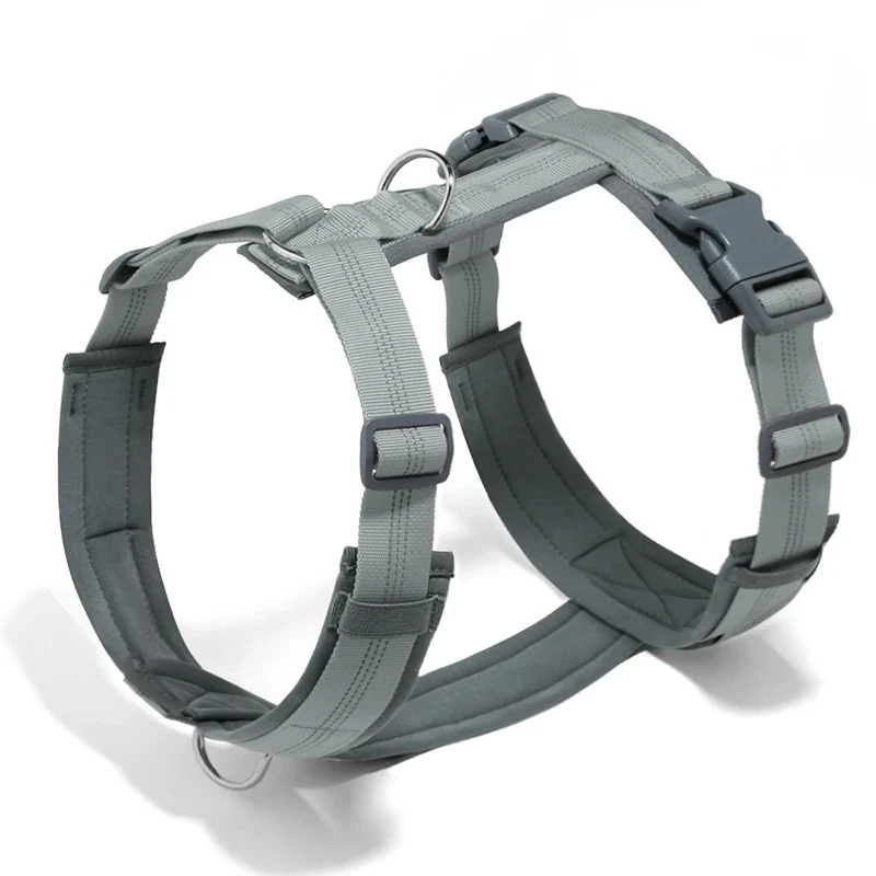 Pettorina ad H per Cani Regolabile, Imbottita e Riflettente | XS-XL