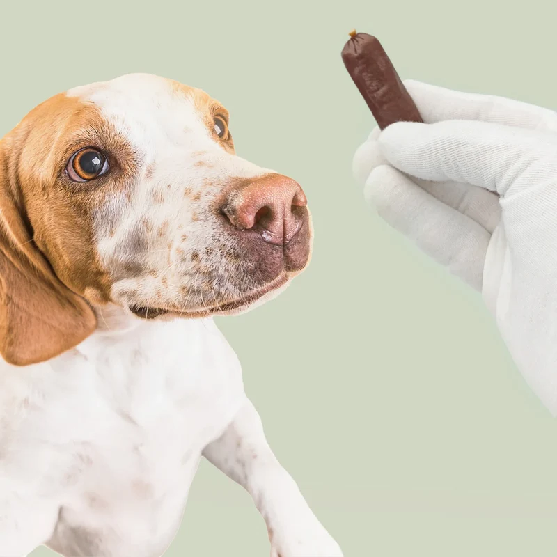 Salsicce Essiccate al Manzo per Cani MERSJO 500 g – 90% Manzo