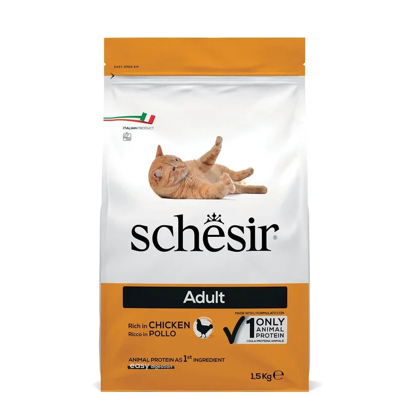 Schesir Cat Adult ricco in Pollo