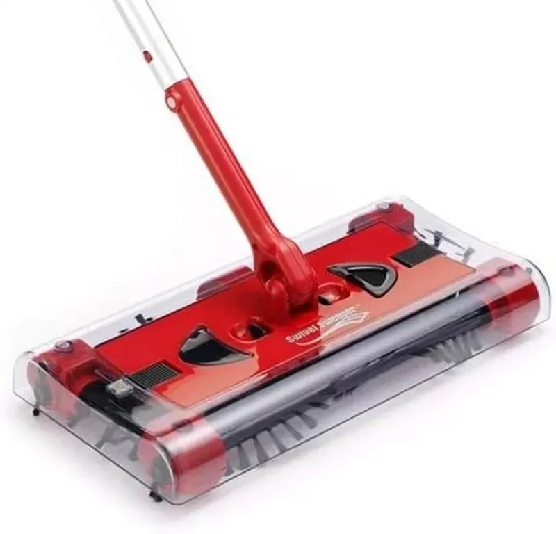 Scopa RUOTANTE Rotante ELETTRICA ASPIRAPOLVERE Ricaricabile Swivel Sweeper Max Nuova Generazione