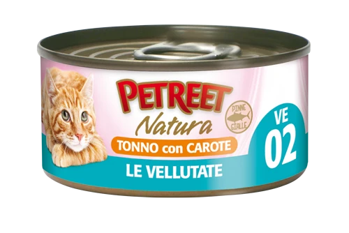 PETREET Vellutata di Tonno con Carote 70gr x 6pz
