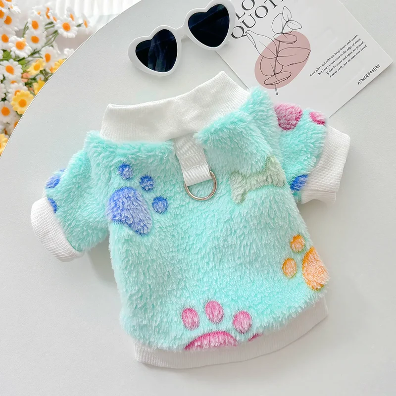 Giacca Invernale Super Morbida per Cani con Stampa Cuori | XS-XL