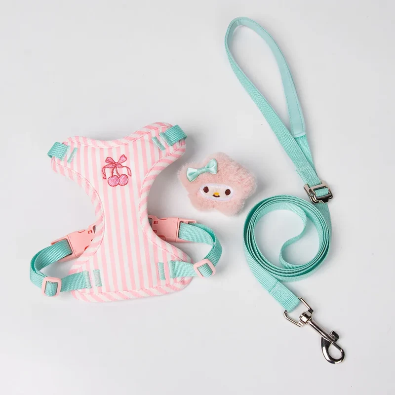 Set Pettorina e Guinzaglio per Cani Regolabile e Imbottita | Design Fashion XS-L