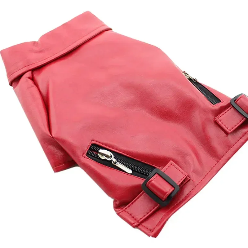 Giacca Invernale per Cani Stile Pelle | Cappotto Caldo XS-XXL