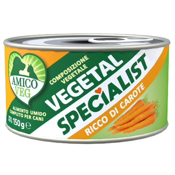 AMICO VEG VEGETAL – RICCO DI CAROTE 150GR