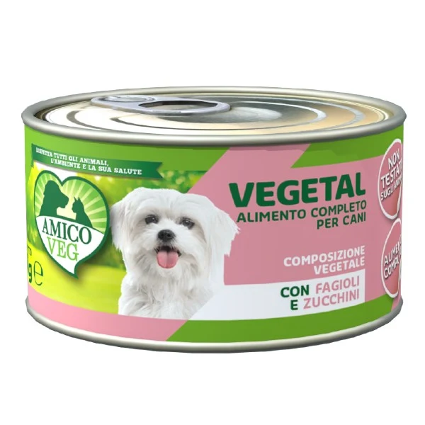 AMICO VEG VEGETAL – FAGIOLI E ZUCCHINI 150GR