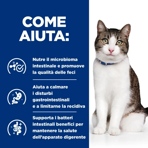 Hill's Prescription Diet gatti Gastrointestinal Biome Stress con pollo 1,5kg