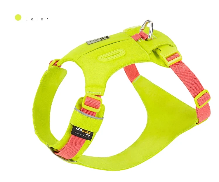 Pettorina Riflettente per Cani Regolabile con Porta Sacchetti – Nylon Resistente XXS-XL