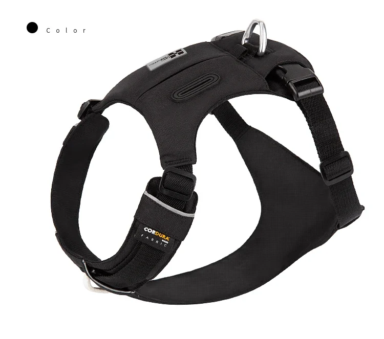 Pettorina Riflettente per Cani Regolabile con Porta Sacchetti – Nylon Resistente XXS-XL