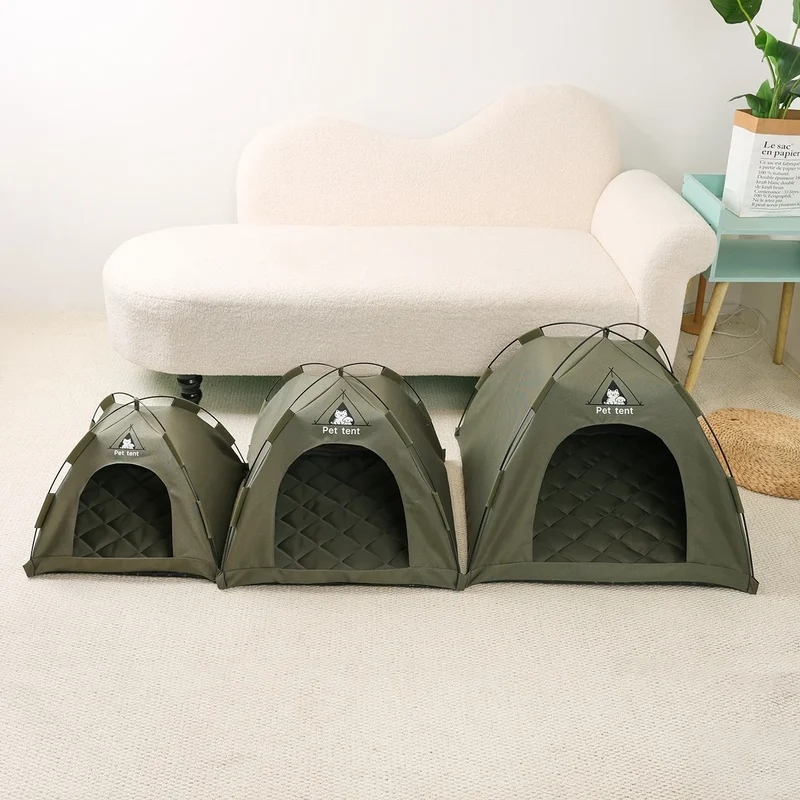 Tenda Cuccia per Cani e Gatti Impermeabile – Casetta Portatile Indoor e Outdoor S/M/L