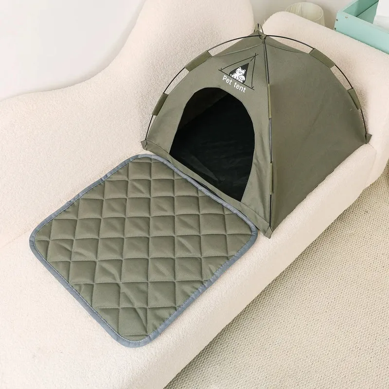 Tenda Cuccia per Cani e Gatti Impermeabile – Casetta Portatile Indoor e Outdoor S/M/L