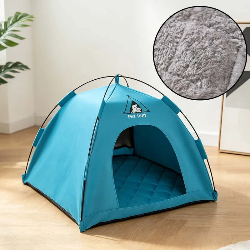 Tenda Cuccia per Cani e Gatti Impermeabile – Casetta Portatile Indoor e Outdoor S/M/L