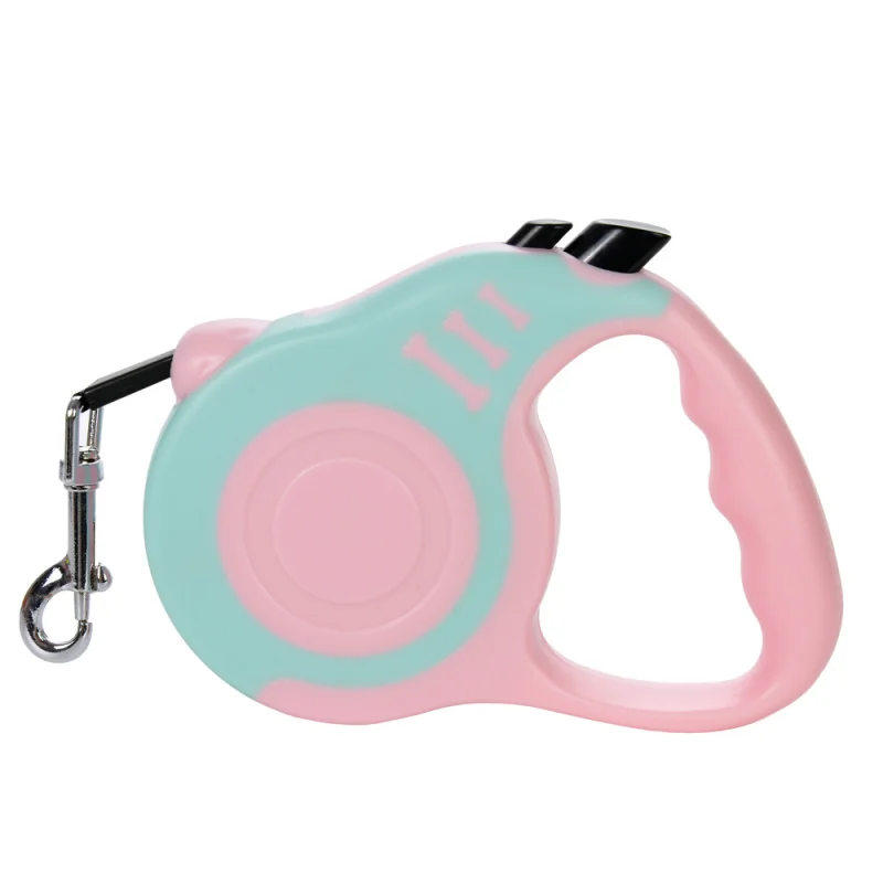 Guinzaglio Retrattile per Cani 3 m o 5 m – Automatico con Blocco e Maniglia Ergonomica