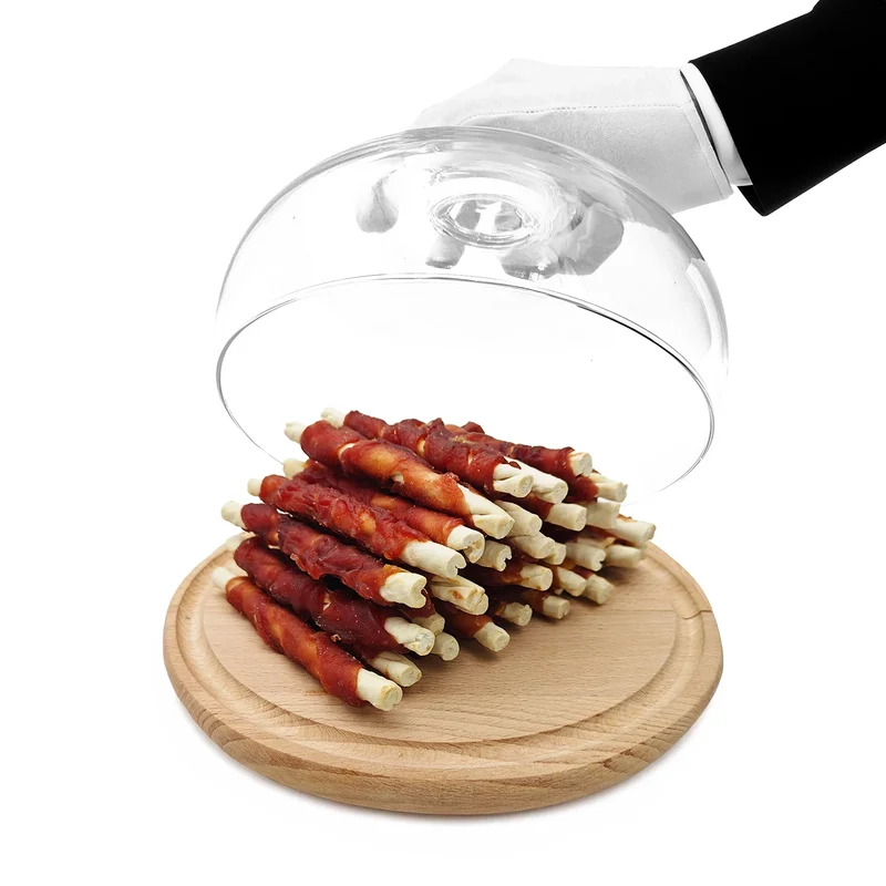 Snack Masticativo per Cani Mersjo con Anatra e Pelle Naturale 500 g – Bastoncini Twist