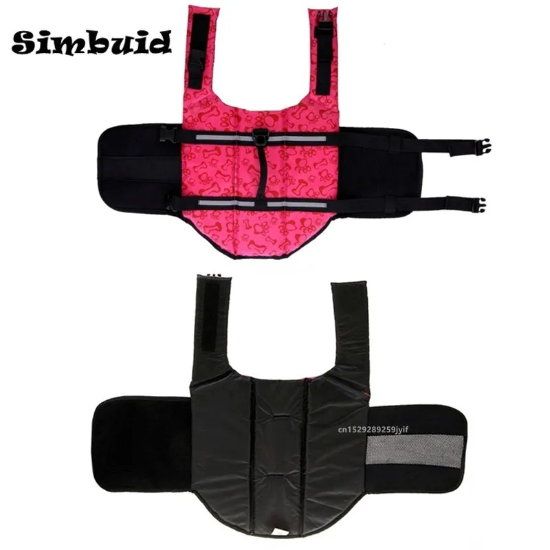 Dog Life Jacket Reflective Adjustable | Giubbotto Salvagente Regolabile per Cani