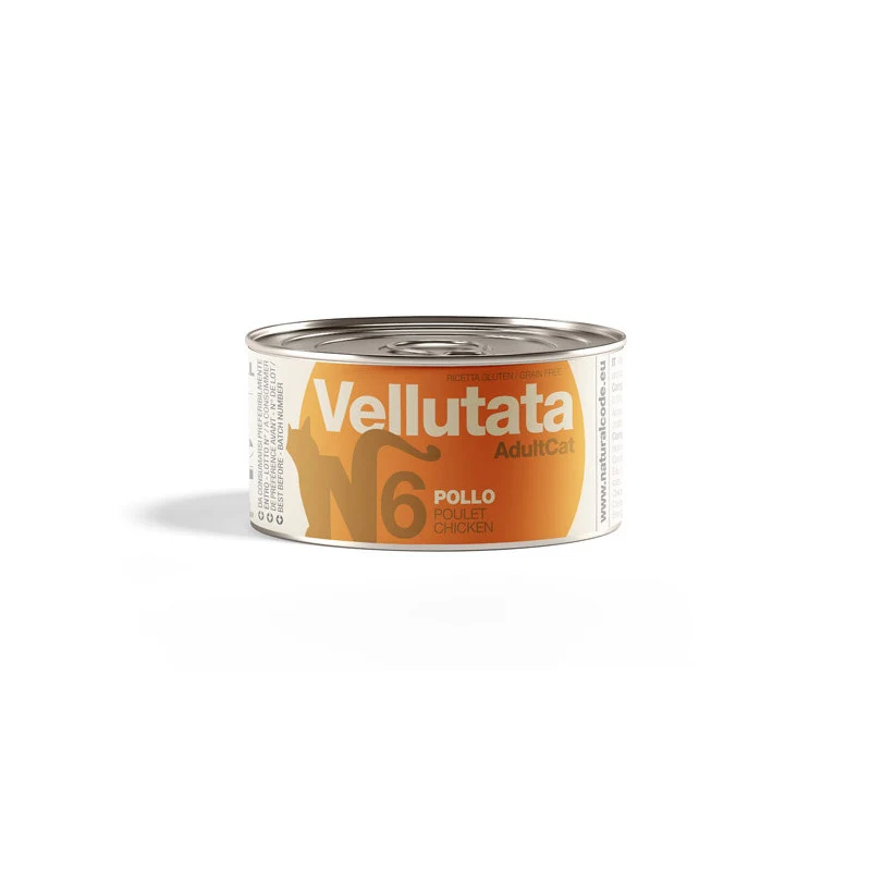 Natural Code 06 Vellutata Pollo Alimento Umido per Gatti 85 g