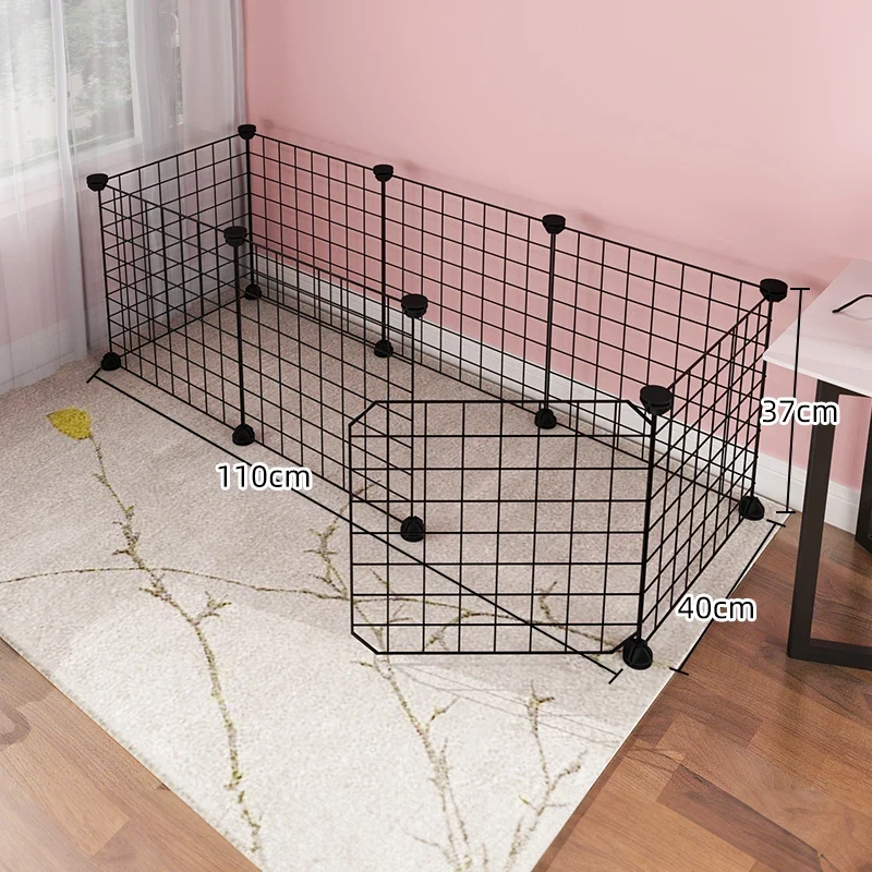 Recinto Modulare per Cani e Cuccioli | Box da Interno in Rete Metallica con Porta