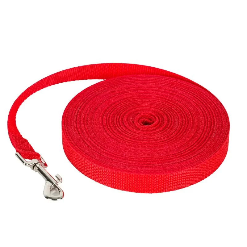Guinzaglio Lungo per Cani in Nylon | Lunghina da Addestramento Resistente fino a 50 Metri