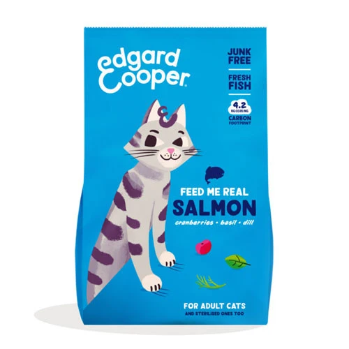 Edgard & Cooper Gatto Adult Salmone Fresco SCADENZA 11-10-2026