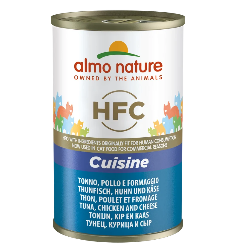 HFC CAT Cuisine - Tonno, Pollo e Formaggio 70gr e 140gr