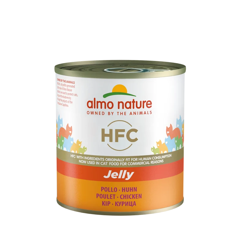 HFC CAT Jelly - Pollo 70gr, 140gr e 280gr