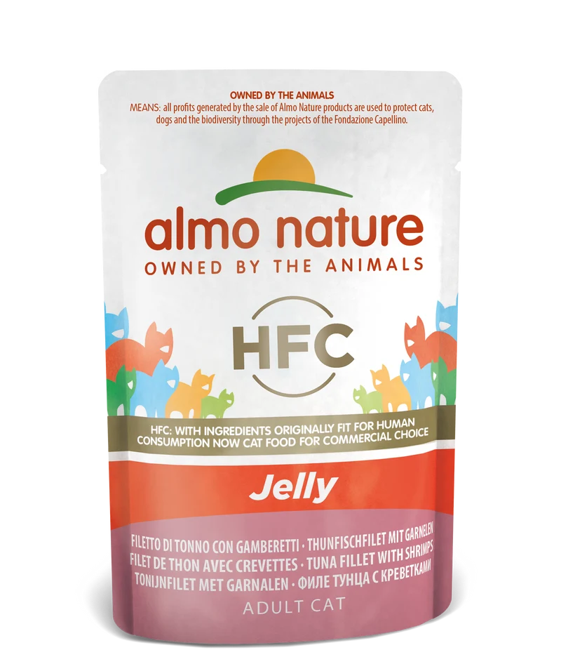 HFC CAT Natural - Tonno e Gamberetti 55gr, 70gr e 140gr
