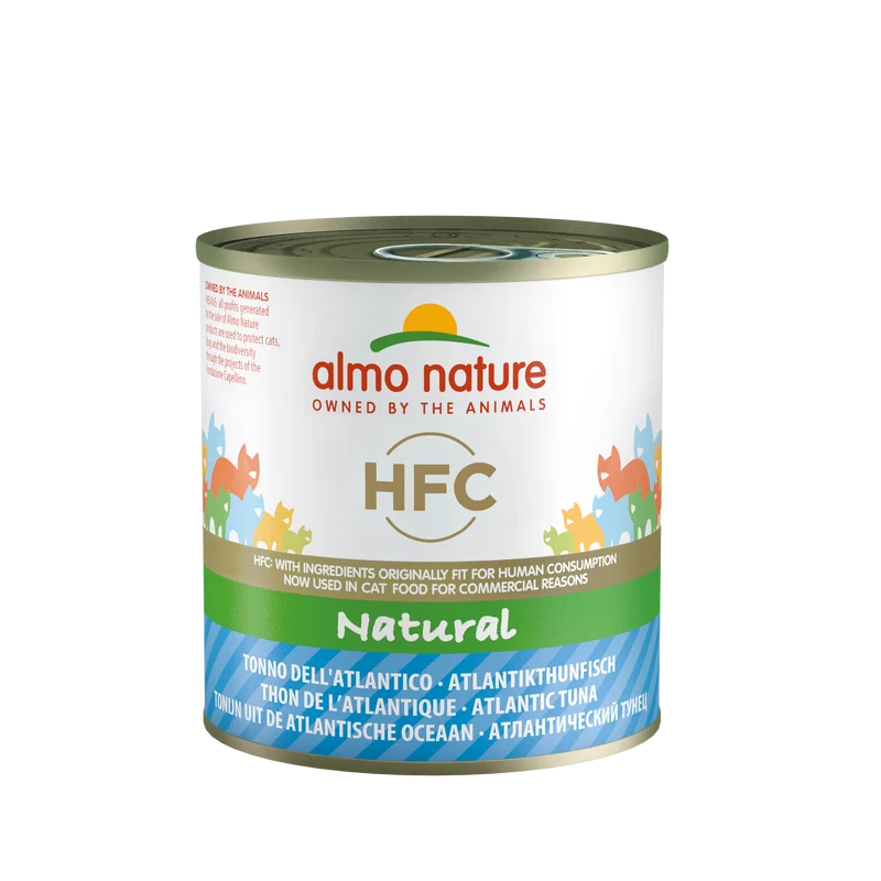 HFC CAT Natural - Tonno dell'Atlantico 70gr e 140gr