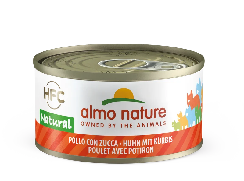 HFC CAT Natural - Pollo con Zucca 70gr e 140gr