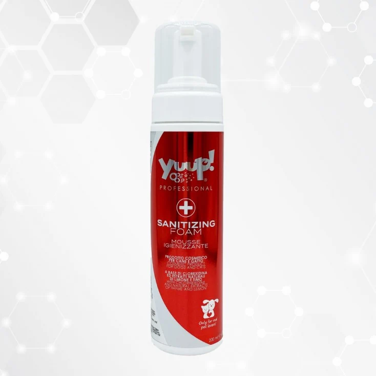Mousse ad azione igienizzante senza risciacquo 100ml e 200ml