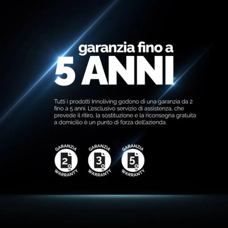 Innoliving Bimar Ventilatore a Torretta 3 Velocità INN-504 con Timer 120 Minuti, Ventilatore a Colonna con Oscillazione Automatica 90°, Potenza 45W, Altezza 78cm, Ventilatore a Torre Efficiente e Silenzioso