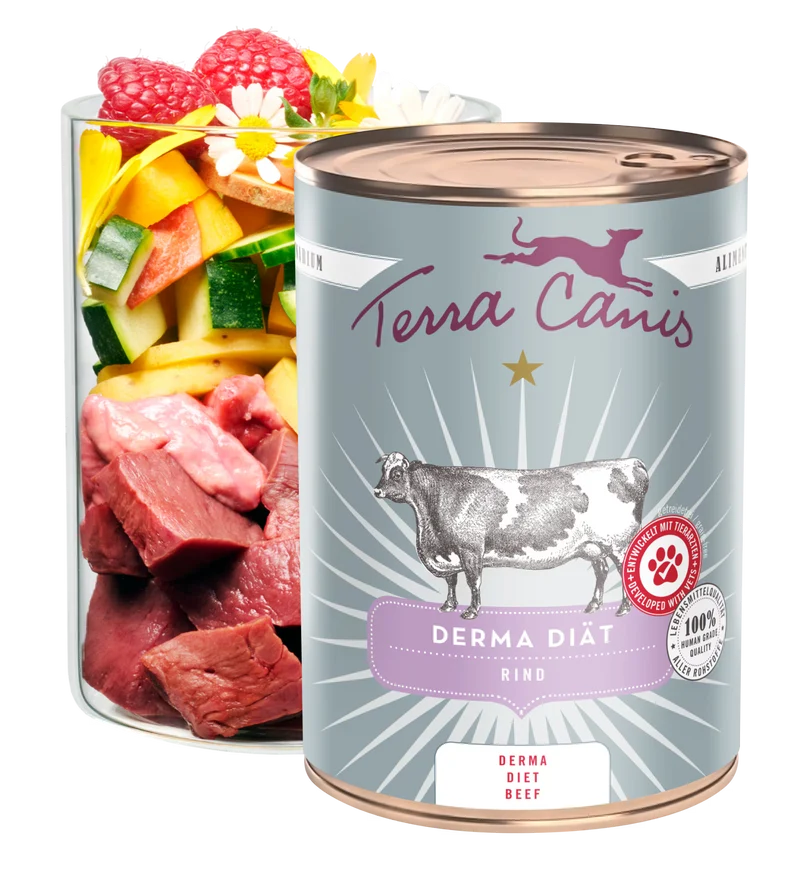 Terra Canis ALIVET DERMA DIET Manzo Umido Per Cani