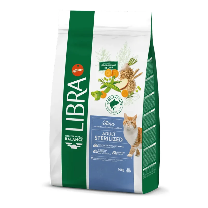 Libra Cat Sterilised Adult Tonno 10 kg: Benessere e Controllo del Peso
