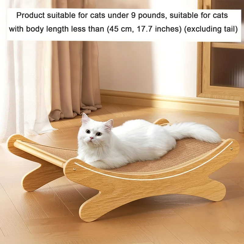 Tiragraffi in Sisal per Gatto 49x32 cm | Tappeto Gioco e Relax