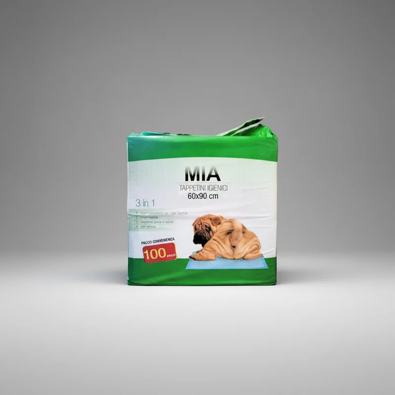 Mia Tappetini Igienici Cani 60x90 (100 Pezzi) | Assorbenti Anti-Odore