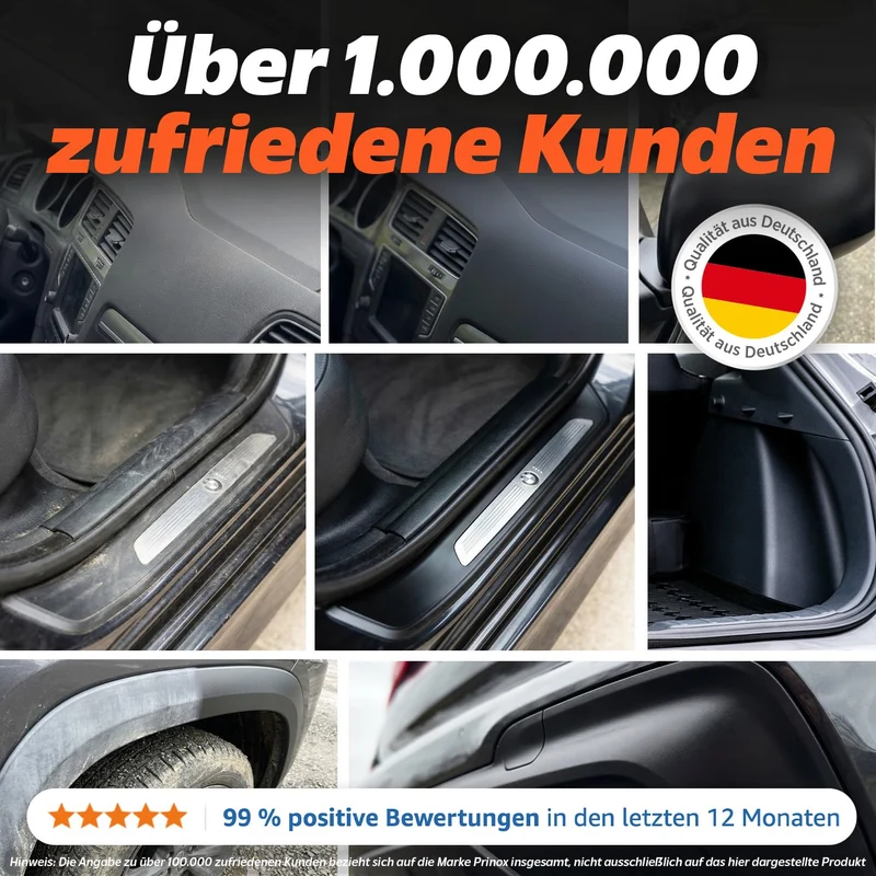 Kit rinnovante per plastiche auto [include panno in microfibra] - Cura delle plastiche per esterni e interni auto - Effetto nero intenso istantaneo ed eccellente protezione UV - Protezione contro lo sbiadimento - 250 ml